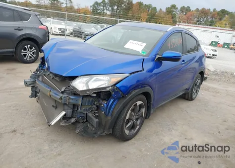 2018 Honda Hr-V Ex-L z USA, uszkodzony, nr VIN 3CZRU5H74JM701904